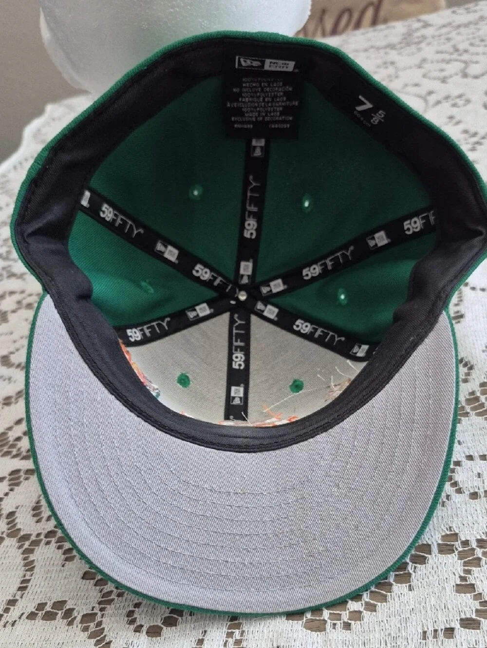 New Era Green 59FIFTY Fitted Baseball Cap